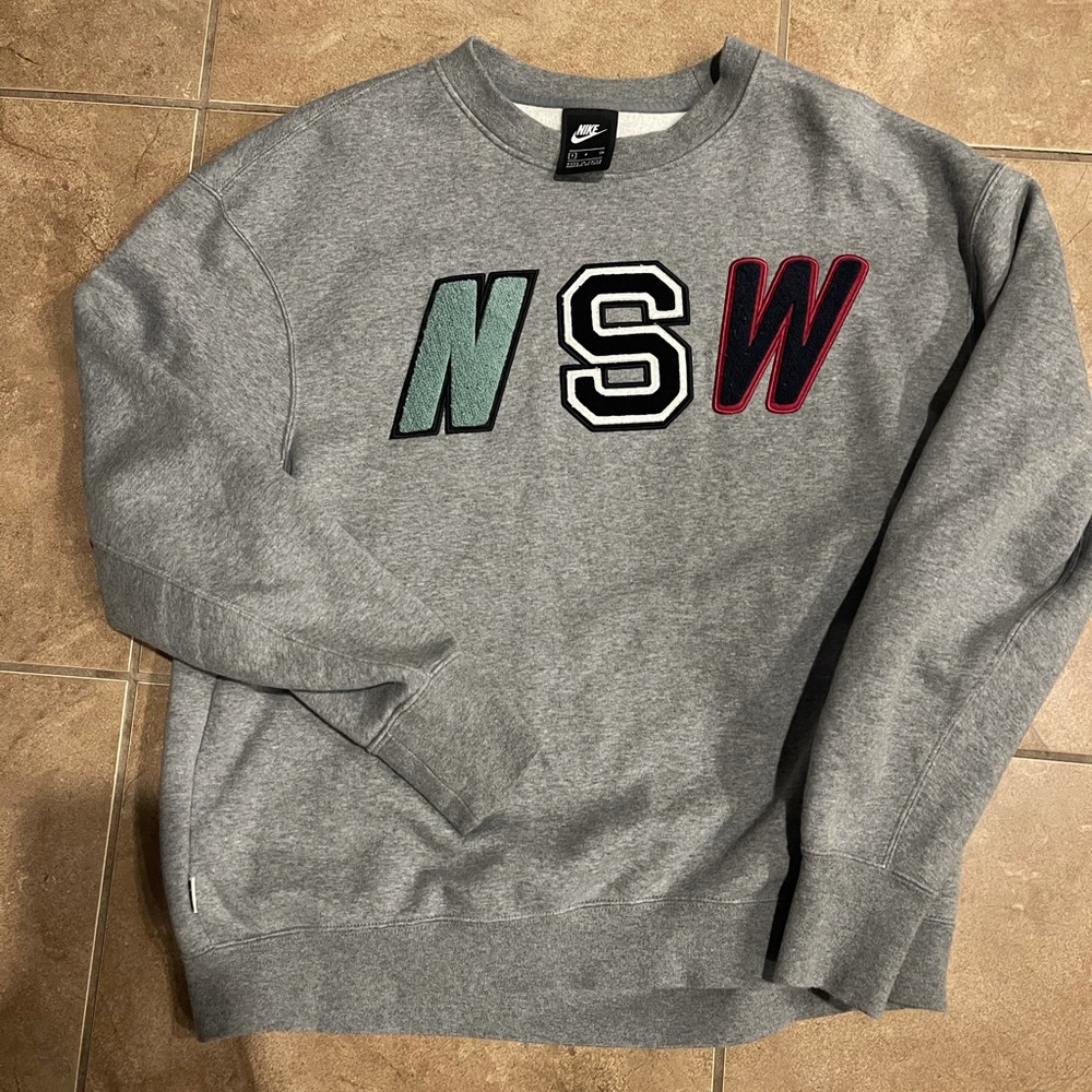 Nike NSW Oversized Sweatshirt Grey